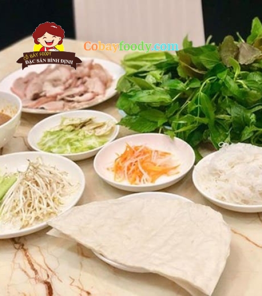 BÁNH TRÁNG MÌ NHÚNG GIÒN
